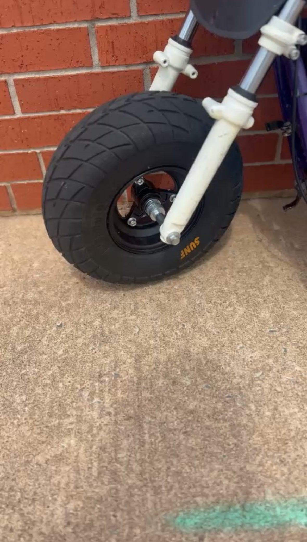Ebox dragster upgraded rim and tire set